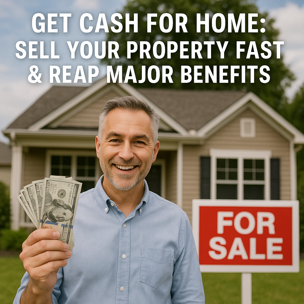 A high-quality, relevant image for an article about: Get Cash for Home: Sell Your Property Fast & Re